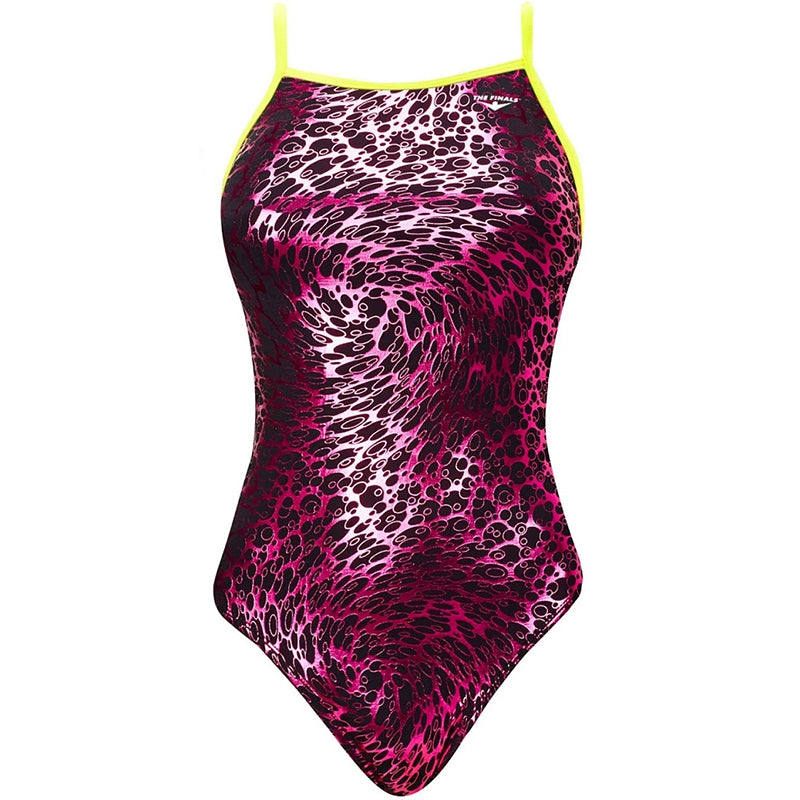The Finals Funnies - Bubble Fun Foil Flutterback Swimsuit