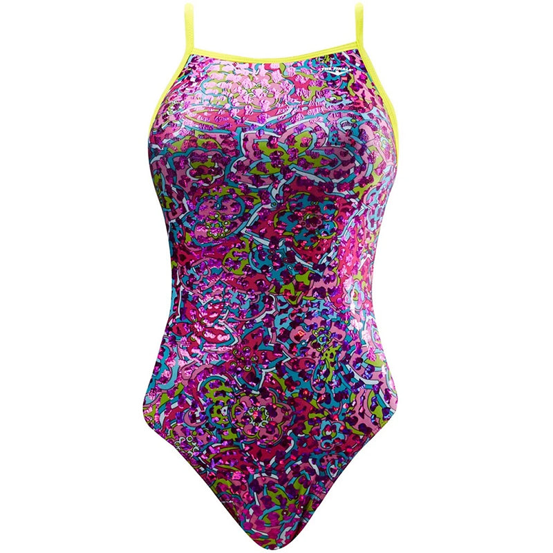 The Finals Funnies - Love Bug Foil Flutterback Swimsuit