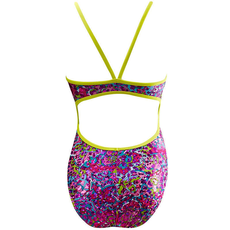 The Finals Funnies - Love Bug Foil Flutterback Swimsuit